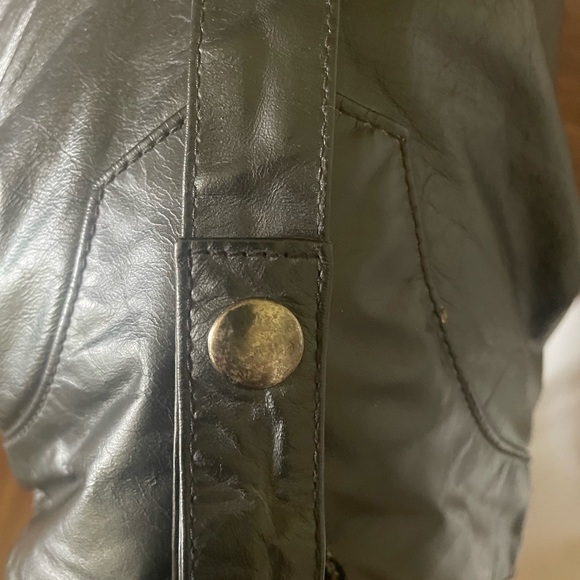 Vintage Berman’s black leather bomber motorcycle jacket w/ liner size 50 (XXXL) - Picture 13 of 15